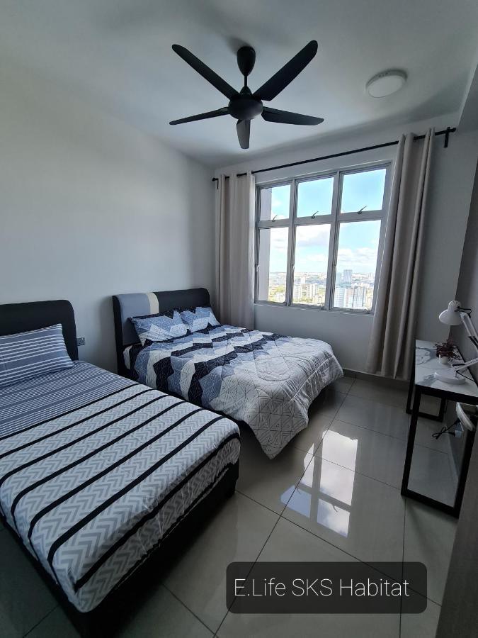 E Life Sks Habitat With Wifi Netflix Apartment Johor Bahru Luaran gambar